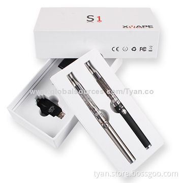 Slim elegant appearance, s1 starter e-cigarette kits no leaking system